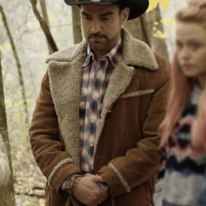 Javier Muñoz 2020 Howl Monuments Shearling Suede Leather Jacket