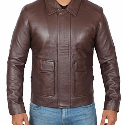 Indiana Jones Brown Vintage Leather Jacket