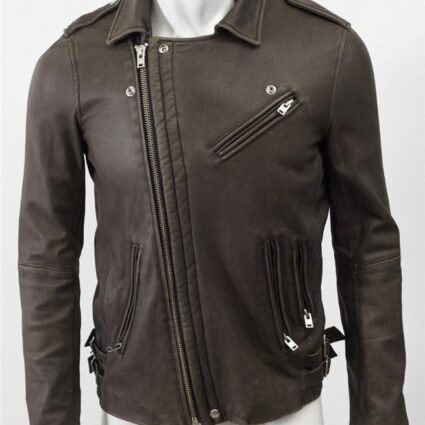 Iro Mens Leather Jacket