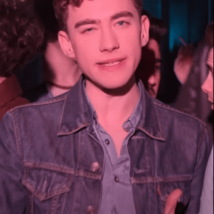 Olly Alexander TV Series It’s a Sin 2021 Ritchie Tozer Denim Jacket