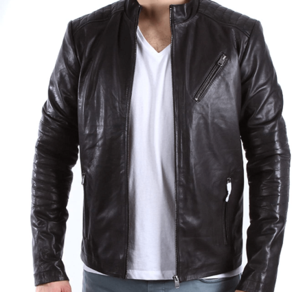 Jack & Jones Del Rio Leather Jacket
