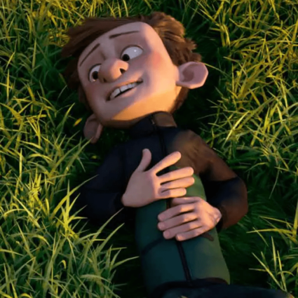 Jack Dylan Grazer Ron’s Gone Wrong Barney Cotton Jacket