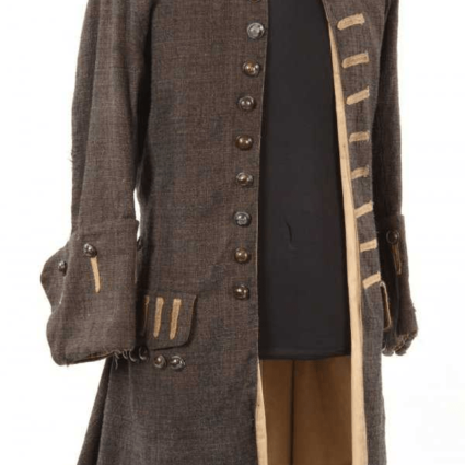 Pirates Of The Caribbean Jack Sparrow Wool Coat