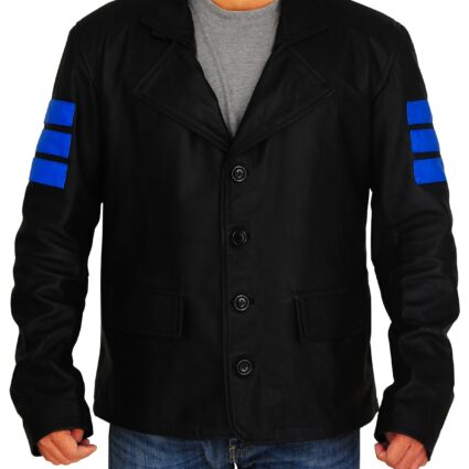 Jacknife Mirror's Edge Catalyst Black Leather Jacket