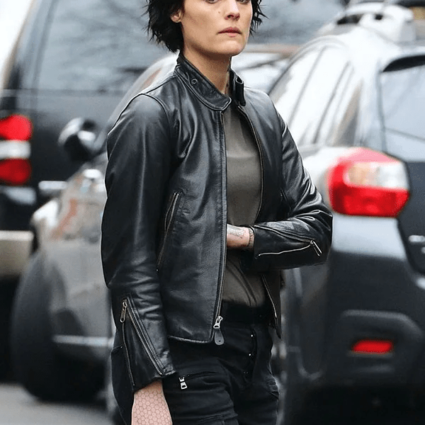 Jaimie Alexander Blindspot Jane Doe Leather Jacket