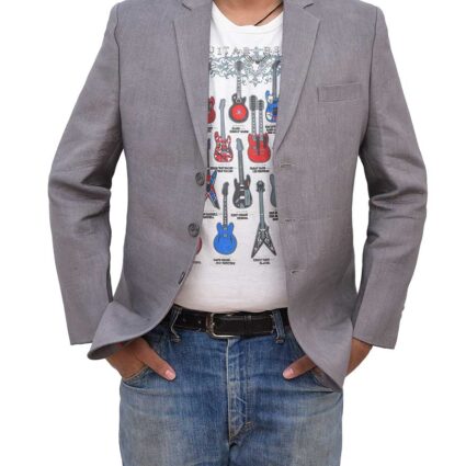 James Marsden Westworld Teddy Flood Grey Blazer