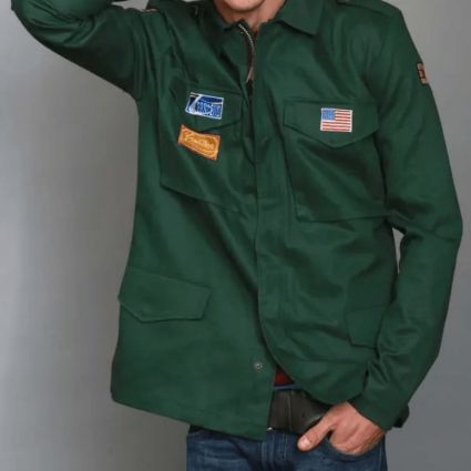 Silent Hill 2 Video Game James Sunderland Green Cotton Jacket