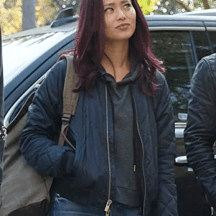 Clarice Fong The Gifted Blink Quilted Bomber Jacket