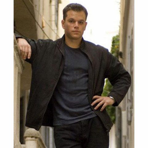 Jason Bourne The Bourne Ultimatum Black Jacket