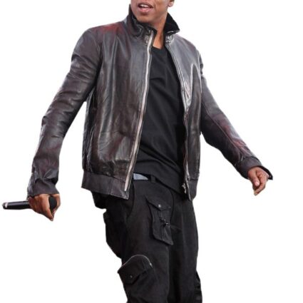 Jay Z Rick Owens Leather Jacket