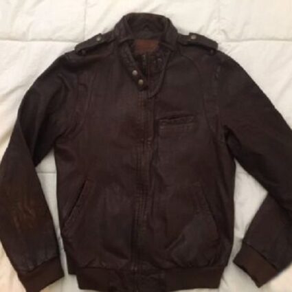 Mens Fashion Jean Shop Nyc Bomber Leather Jacket