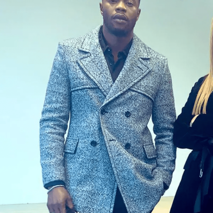 Jeff Colby Dynasty Sam Adegoke Wool Coat
