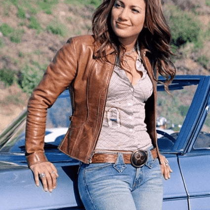 Jennifer Lopez Gigli Ricki Brown Jacket