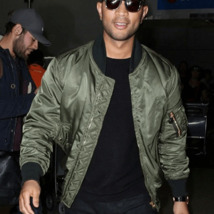 John Legend American Bomber Jacket