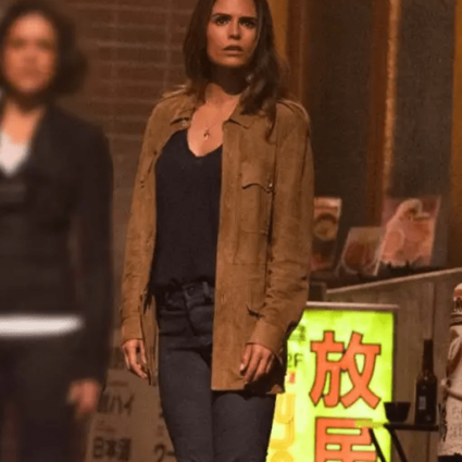 Jordana Brewster Mia Fast And Furious 9 Suede Leather Jacket