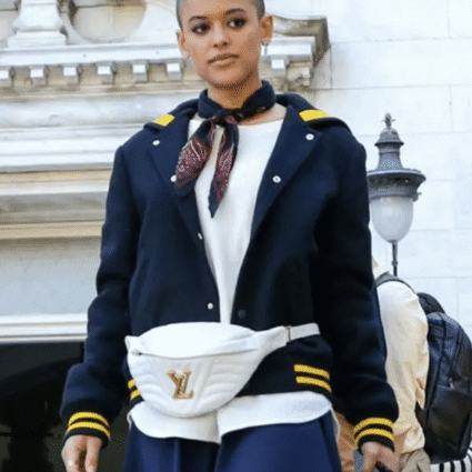 Jordan Alexander Gossip Girl Julien Calloway Varsity Wool Jacket