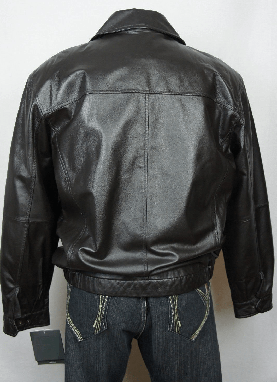 Jos A Bank Mens Leather Jacket - A2 Jackets