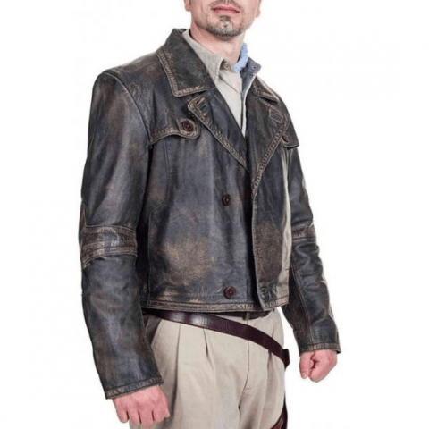 Mens Grant Bowler Joshua Nolan Defiance Leather Jacket