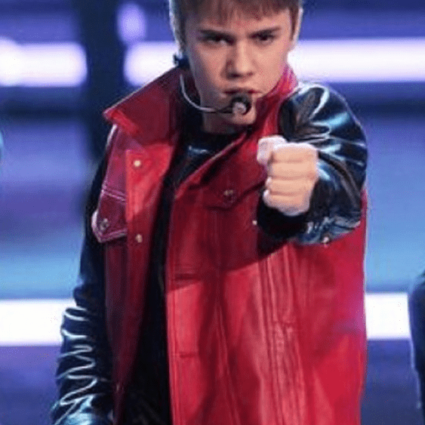 Singer Justin Bieber Fashion Leather Jacket