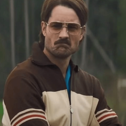 Justin Hartley Rothbauer The Exchange 2021 Satin Jacket