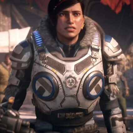 Kait Diaz Gears 5 Arctic Armor Leather Jacket
