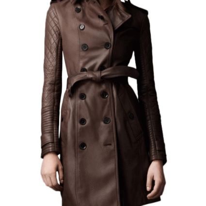 Kate Beckett Castle Stana Katic Leather Coat