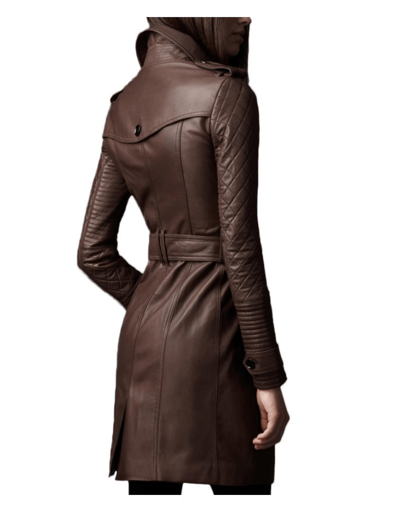 Kate Beckett Castle Stana Katic Leather Coat - A2 Jackets