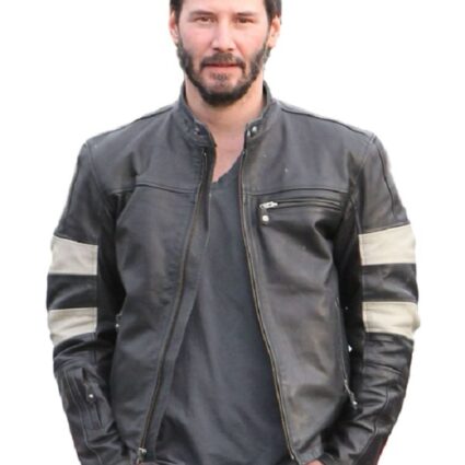 Keanu Reeves Motorcycle Leather Jacket