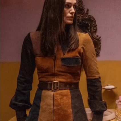 Sally Alexander Misbehaviour Belted Suede Leather Coat