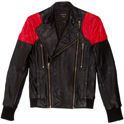 Mr Rager Kid Cudi Motorcycle Leather Jacket
