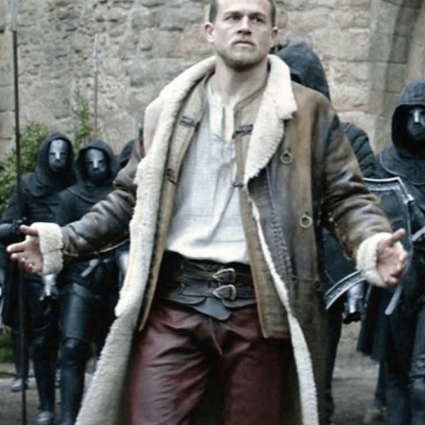 Legend Of The Sword King Arthur Leather Coat