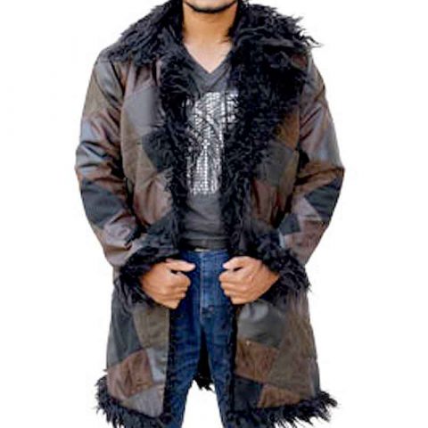 Klaus The Umbrella Academy Shearling Long Coat
