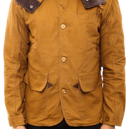 Mens Style Kramer Brown Cotton Jacket