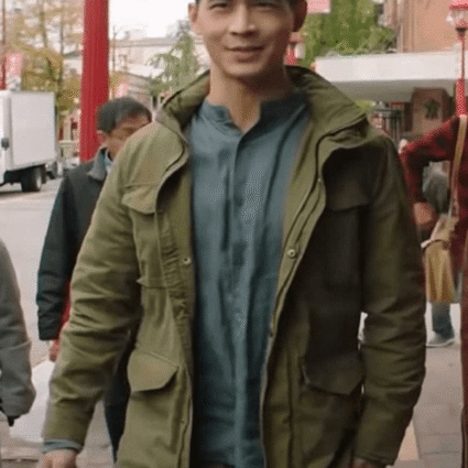 Henry Yan Kung Fu Eddie Liu Green Cotton Jacket