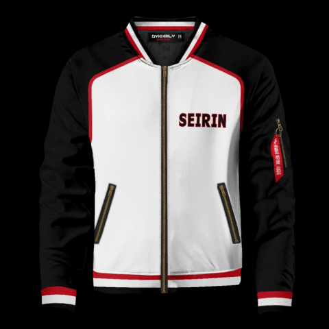 Mens Seirin Kuroko Basketball Bomber Jacket