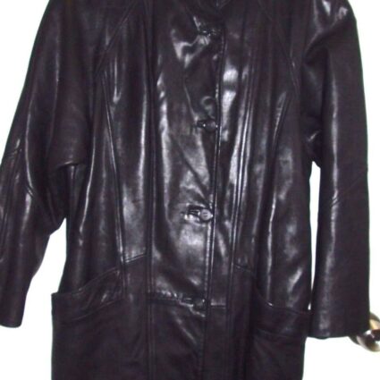 LNR Vintage Amazing Black Leather Jacket