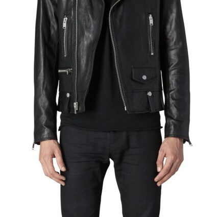 No. 2 Mens Moto Black La Leather Jacket