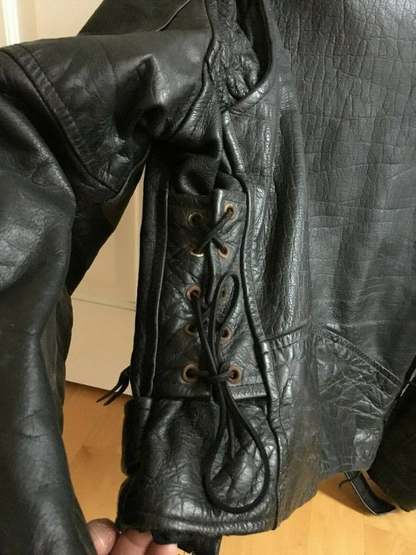 La Roxx Hollywood Punk Black Motorcycle Leather Jacket - A2 Jackets