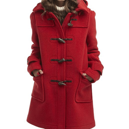 Lana Condor Red To All The Boys P.S. I Still Love You Lara Jean Coat