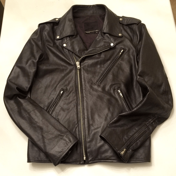 Mens Everything Must Go Lad Musician Leather Jacket - A2 Jackets