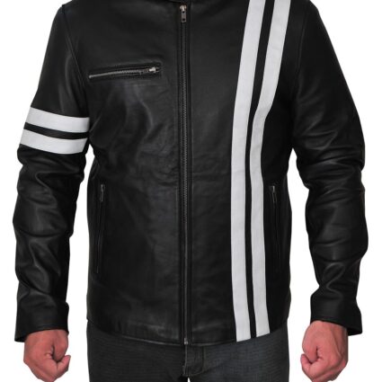 San Francisco Slim Fit Leather Jacket