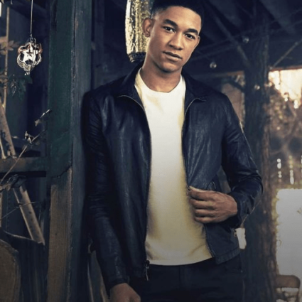 Rafael Waithe Peyton Alex Smith Legacies Leather Jacket