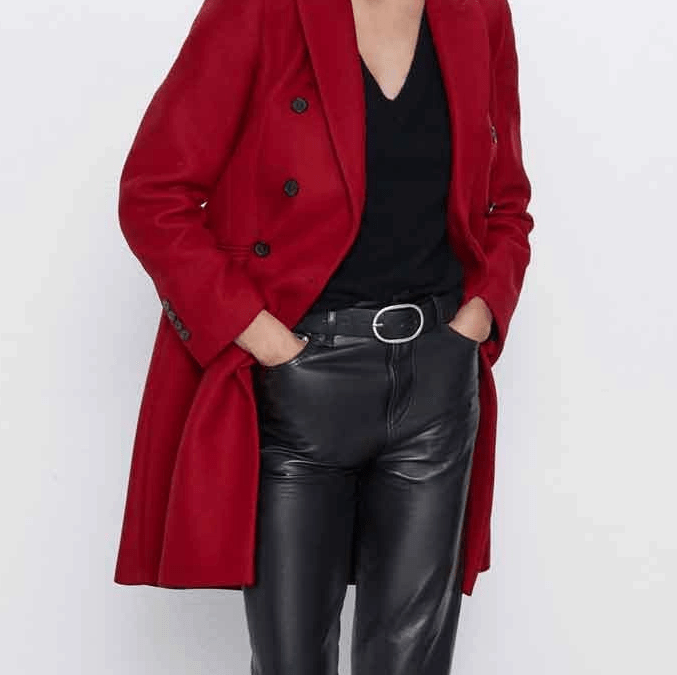 Womens Jenny Boyd Legacies S03 Lizzie Saltzman Double-Breasted Coat