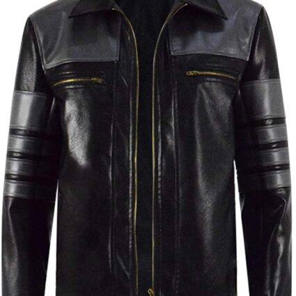 Leo Fitz Agents Of Shield Black Leather Jacket