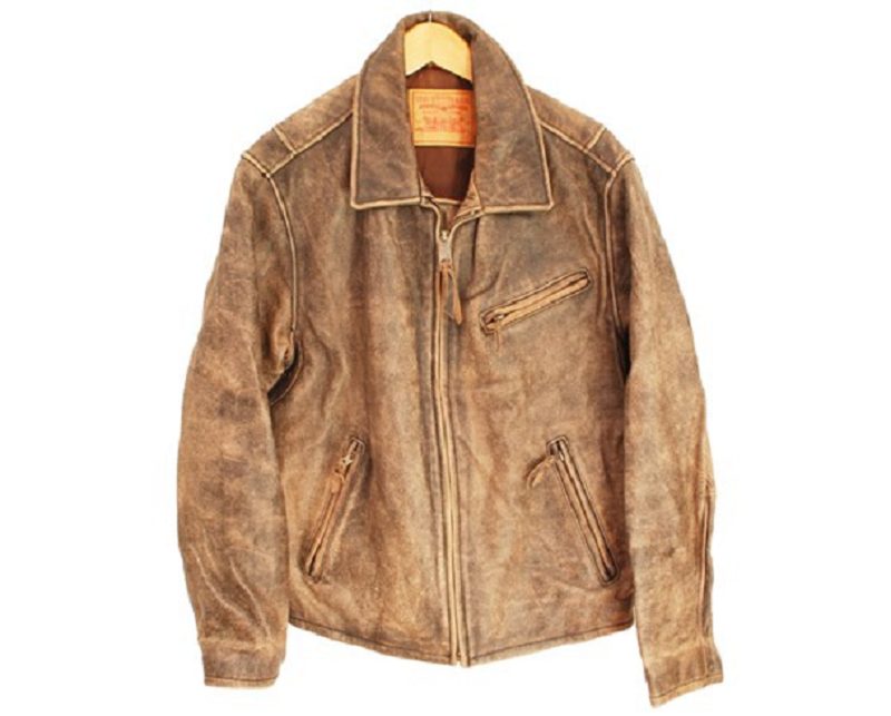 Mens Levi's Rare Vintage Style Leather Jacket - A2 Jackets