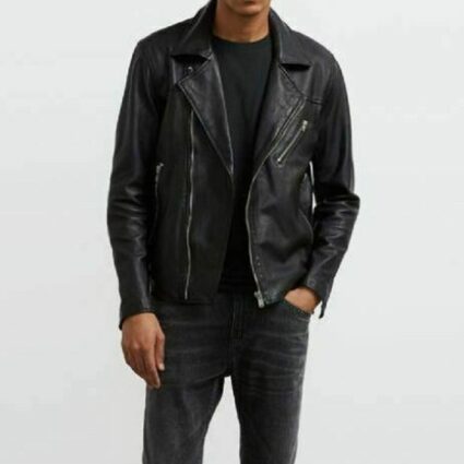 Levi's Off Road Moto Calf Leather Jacket