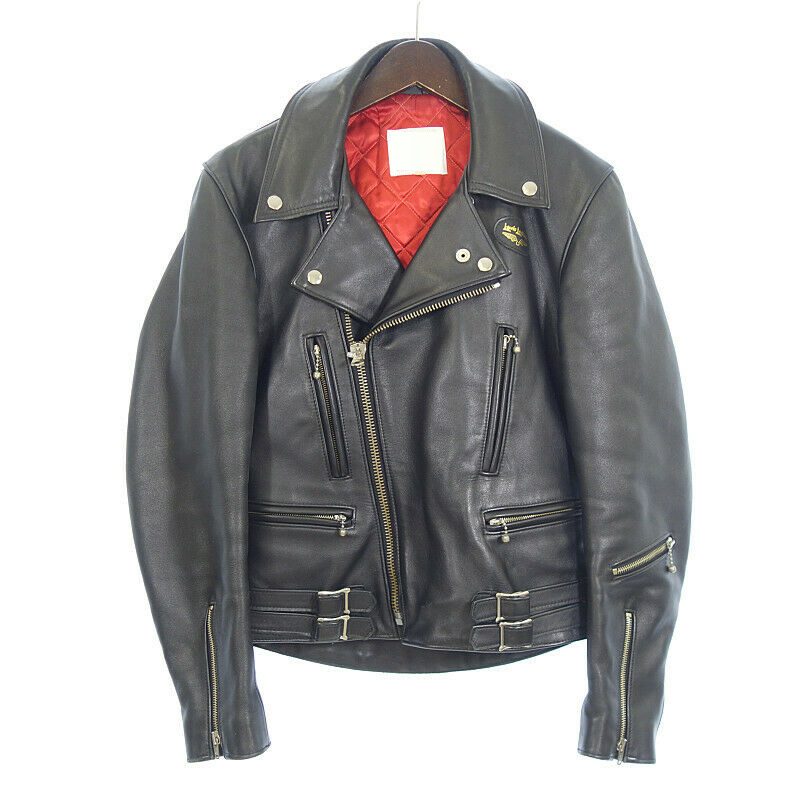 Lewis Riders Style Lightning Leather Jacket - A2 Jackets