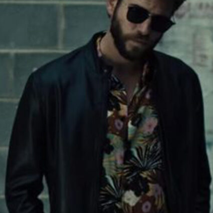 Liam Hemsworth Killerman Black Leather Jacket