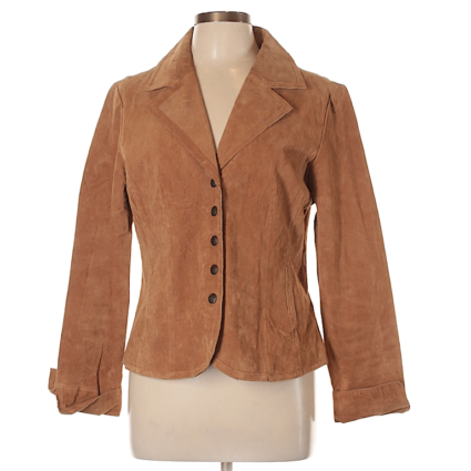 Womens Live A Little Leather Jacket