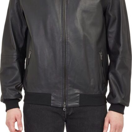 Lot 78 Bomber Leather Jacket